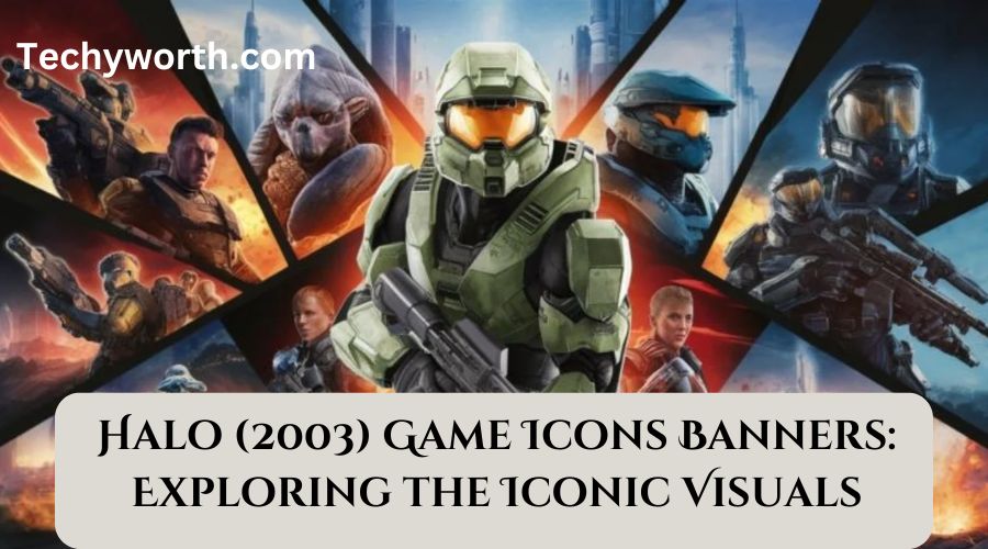 halo (2003) game icons banners