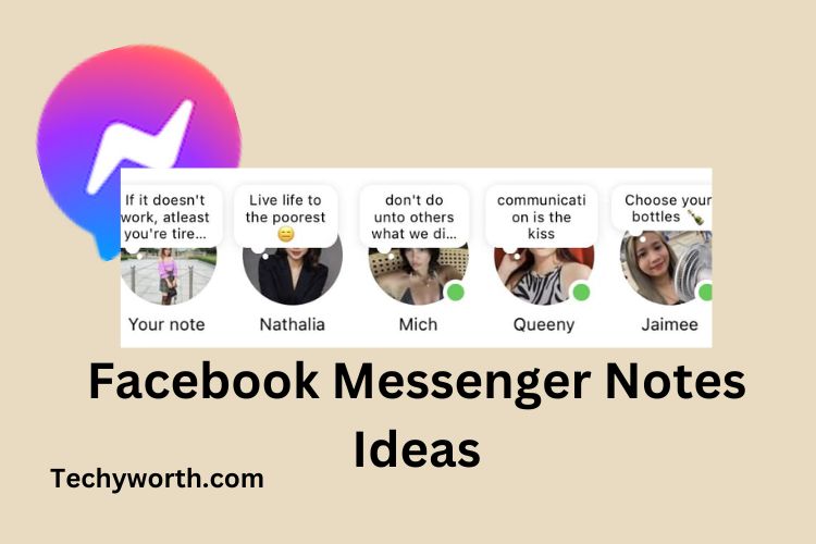 facebook messenger notes ideas